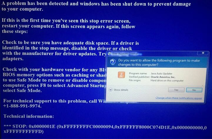 Краш компьютера. A problem has been detected. A problem has been detected and Windows has been shut down to prevent Damage to your Computer. Синий экран смерти виндовс 7 диск. Has been shut down to prevent