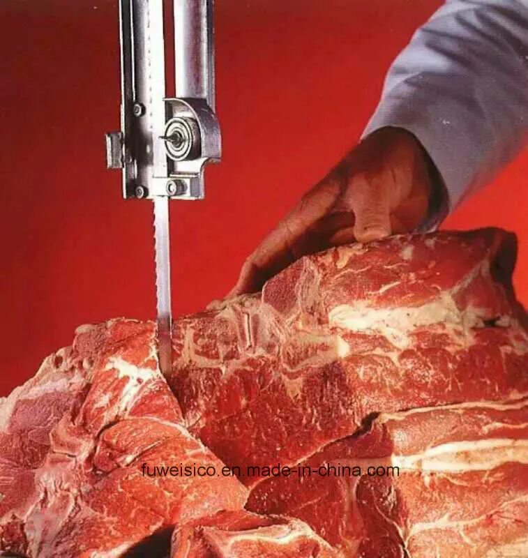 Meat cutting. Пила для мяса Sirman. Аппарат резка мясо на мелкие куски. Meat 65 Blade.