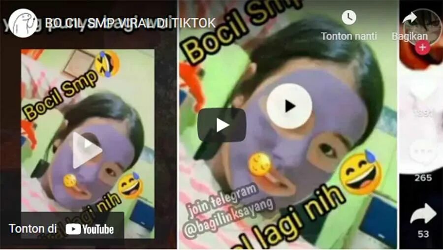 Bocil viral com. Viral TIKTOK 2022.