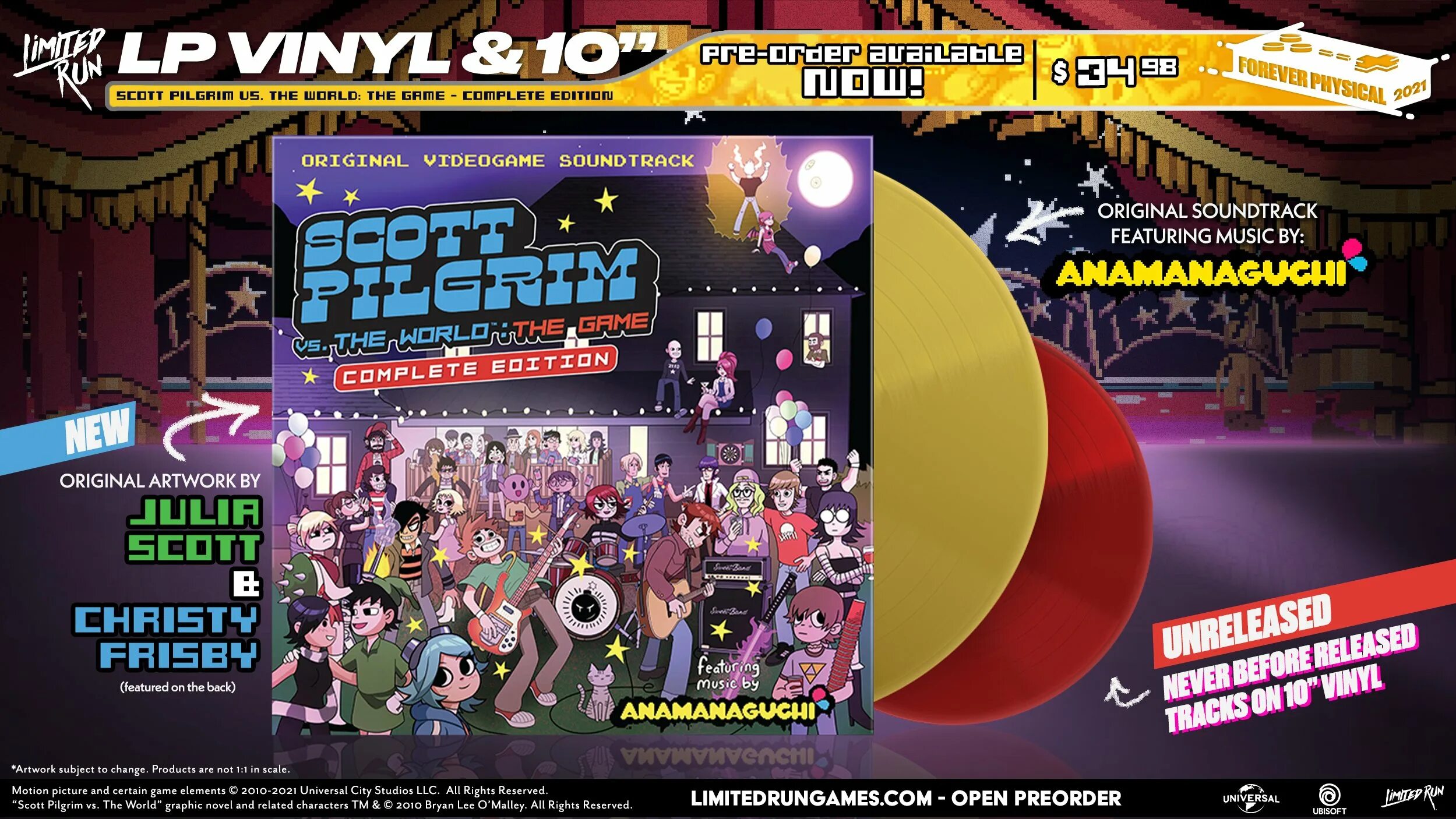 Саундтрек пилигрим. Vinyl Scott Pilgrim vs the World the game. Винил Скотт Пилигрим. Scott Pilgrim vs. the World: the game – complete Edition.