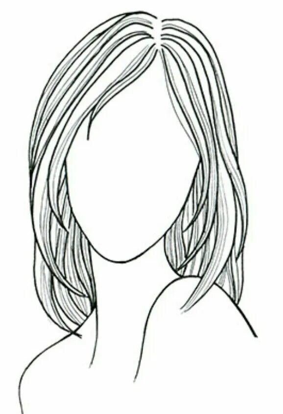 Портрет мамы шаблон для детей распечатать Woman face Royalty Free Vector Image VectorStock
