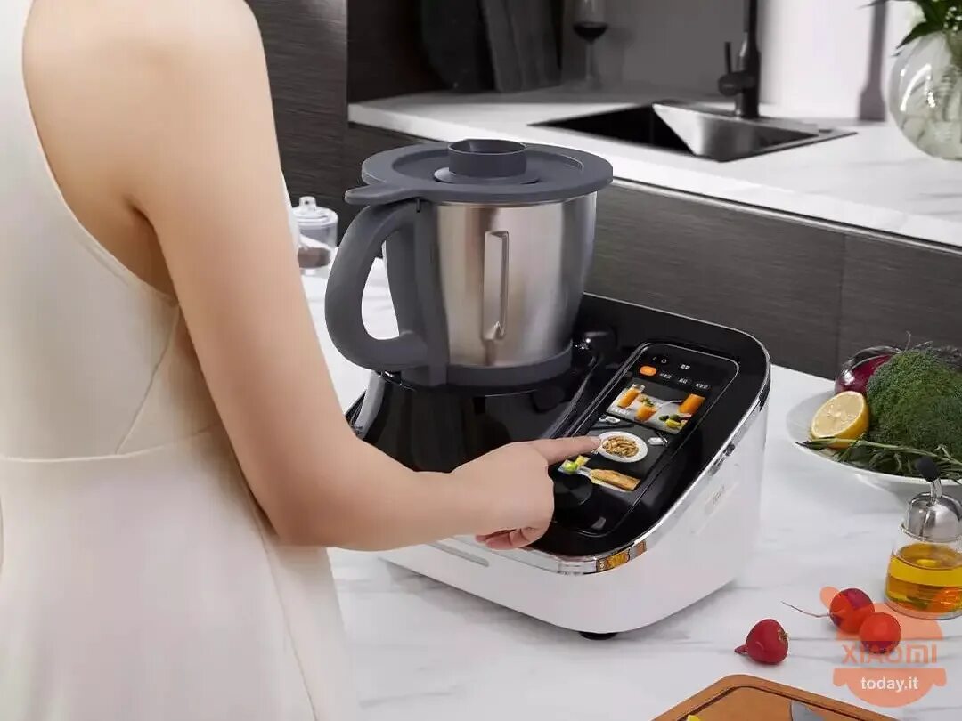 Кухонный робот smart cooking robot. Xiaomi smart cooking. сяоми кухонный робот. кухонный робот xiaomi mijia,. xiaomi cooking robot.