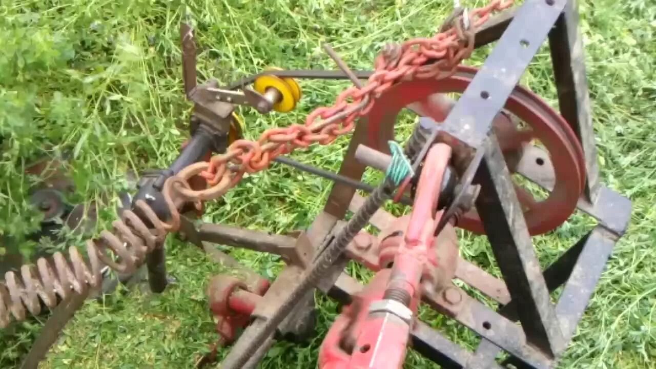 Как настроить косилку сегментную видео