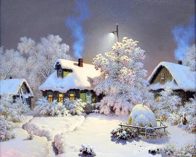 Diamond Painting Winter Snowy Chalet Painting Diy 3d Diamond Embroidery Wooden H