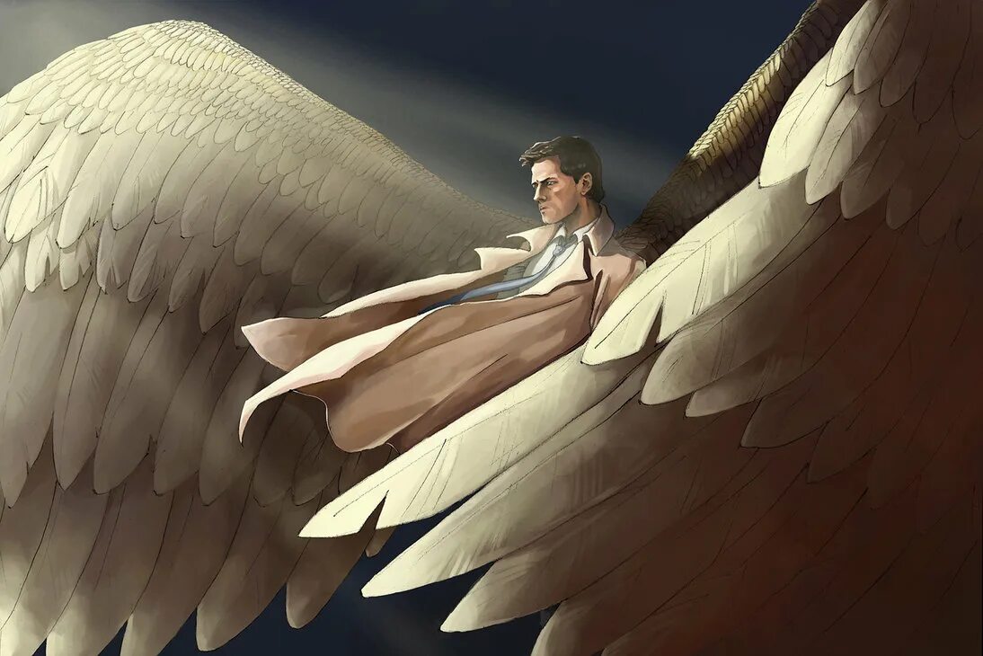 Крылатый ангел. Кастиэль ангел. Сверхъестественное Архангел Кастиэль. Кастиэль ангел мифология. Кастиэль с крыльями.