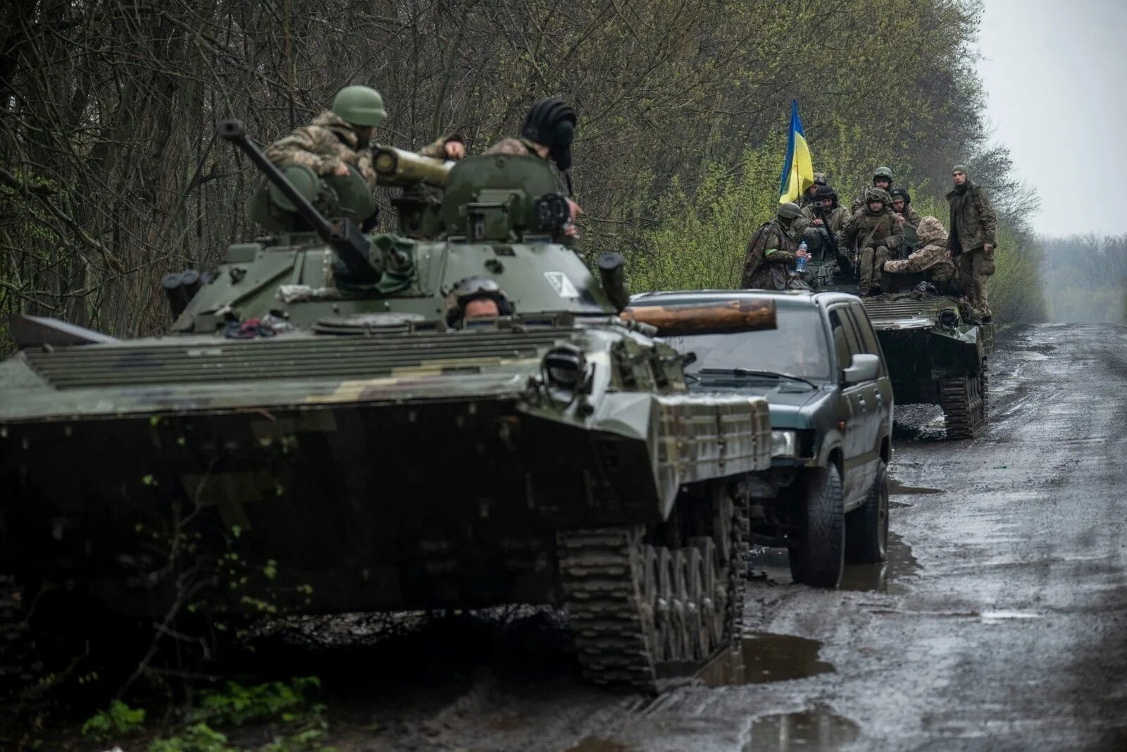 Наступления украинских войск
