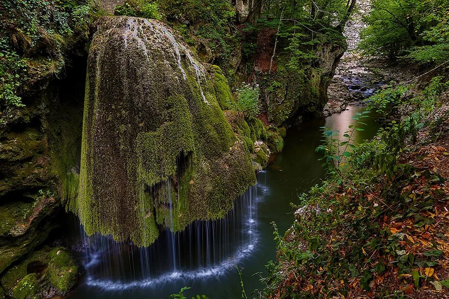 Водопад Бигар Румыния. Каскадный водопад Бигар, Румыния. Водопад Бигар Румыния фото. Водопад Бигэр.
