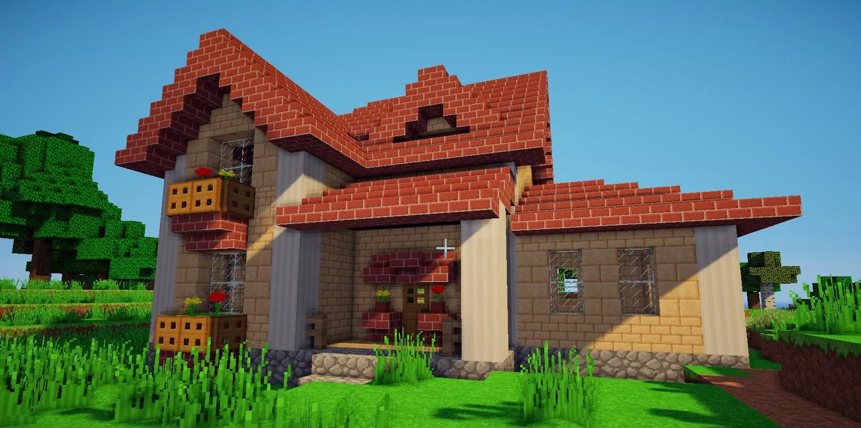 дом в майнкрафте из дерева. дом в майне с гаражом. маленький домик в майнкрафте. дом из кирпича в майнкрафт. кирпичный дом майнкрафт.