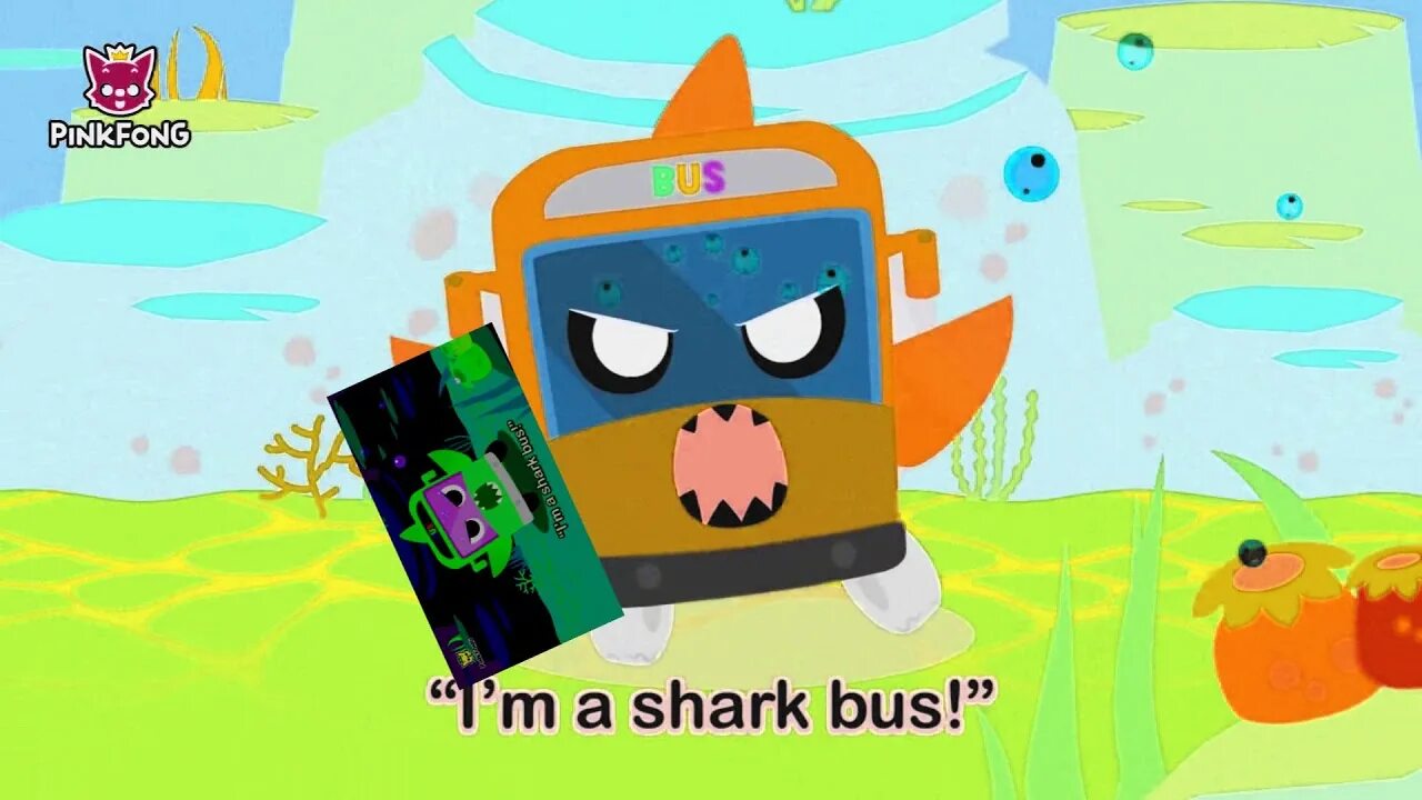 Кеша effects. Shark Bus Effects. Shark Bus PINKFONG. Акула автобус. Автобус Шарк.