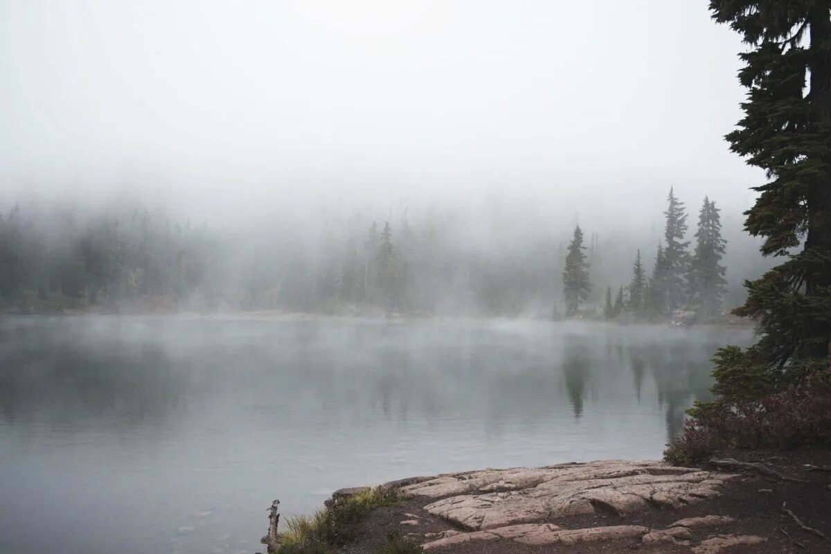 Вагильский туман озеро. Лес озеро туман. Туманный пейзаж. Горы в тумане. В тумане есть вода