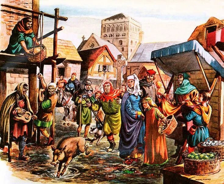 Medieval people