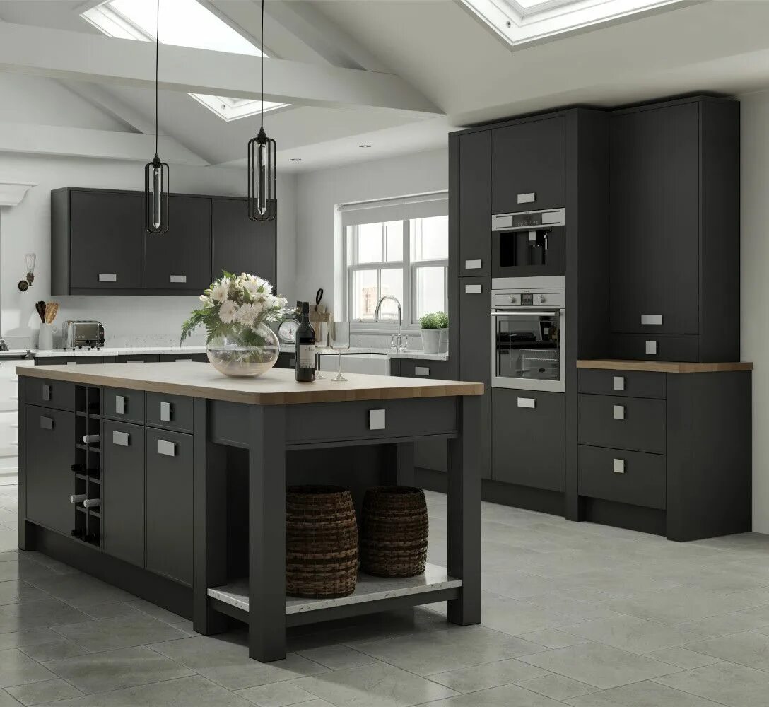 paid link) Mix Different Design Styles. best kitchen ideas - green cabinets a. D