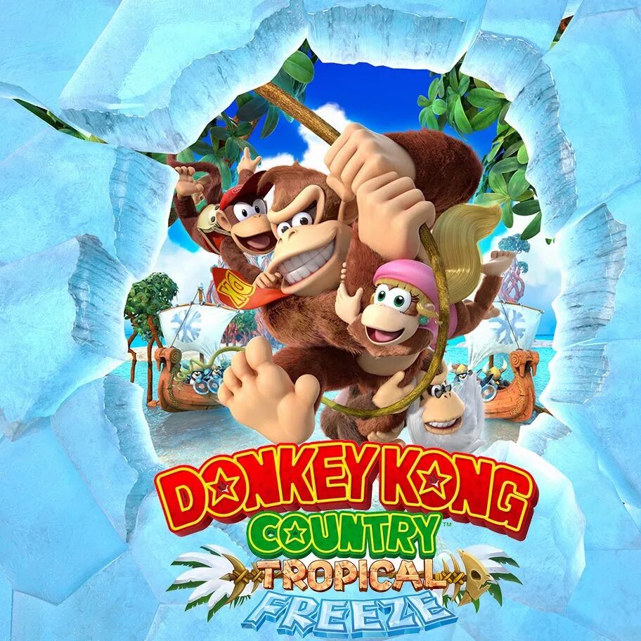 Donkey kong country freeze. Donkey Kong Country Tropical Freeze обложка. Donkey Kong Country Tropical Freeze Switch. Donkey Kong Country Tropical Freeze Nintendo Wii u. Donkey Kong Tropical Freeze боссы.