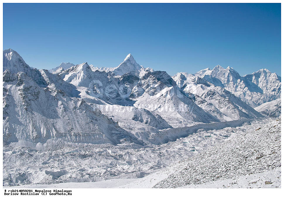 Гималаи каталог. Panorama of the Peaks of Nepal.