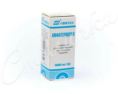Амфотерицин b инструкция