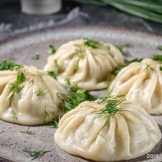Манты из круглых лепешек