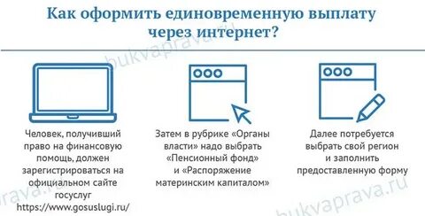 Как оформить единовременную