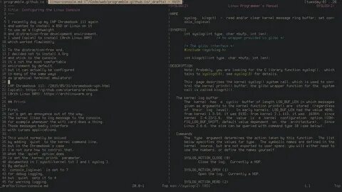 Через консоль linux
