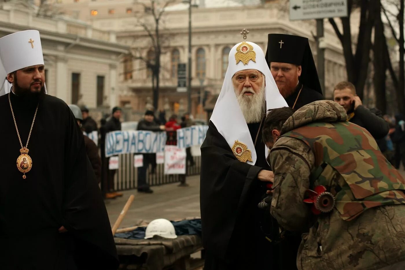 Разрушать патриархат. Митрополит Филарет Денисенко. Патриарх УПЦ Филарет. Филарет Киевский Патриархат. Патриарх Филарет на Майдане, 2014.