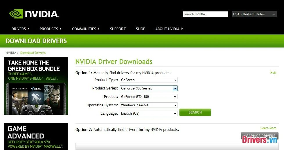 Http www nvidia download index