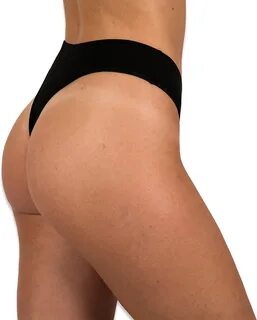 Sexy Basics Women's 6-Pack Active Sport Thong Panties Underwear: Cloth...