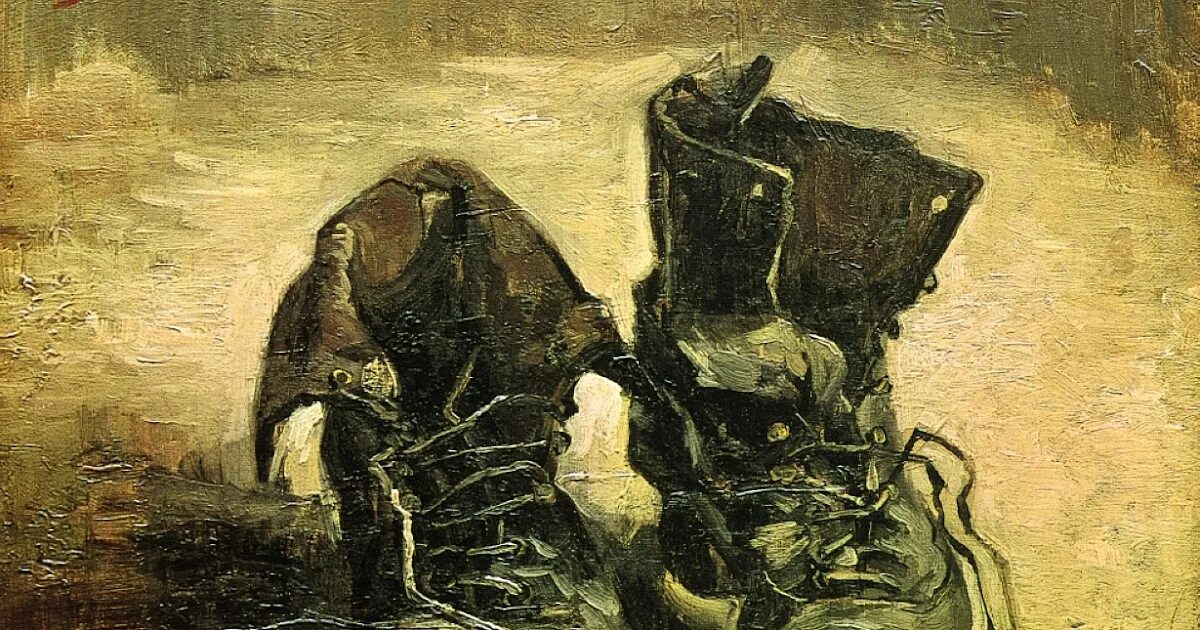 Винсент ван гог башмаки. Винсент ван гог &quot;ботинки&quot;, 1886г.. пара кожаных сабо ван гог. ван гог винсент три пары башмаков.