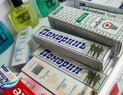 Зубная паста поморин