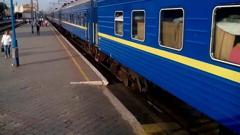 Поезд в кривой