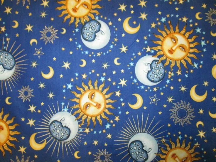 The sun the moon the stars. Солнце Луна и звезды. Орнамент с солнцем на ткани. Ткани солнца. Солнце принт.