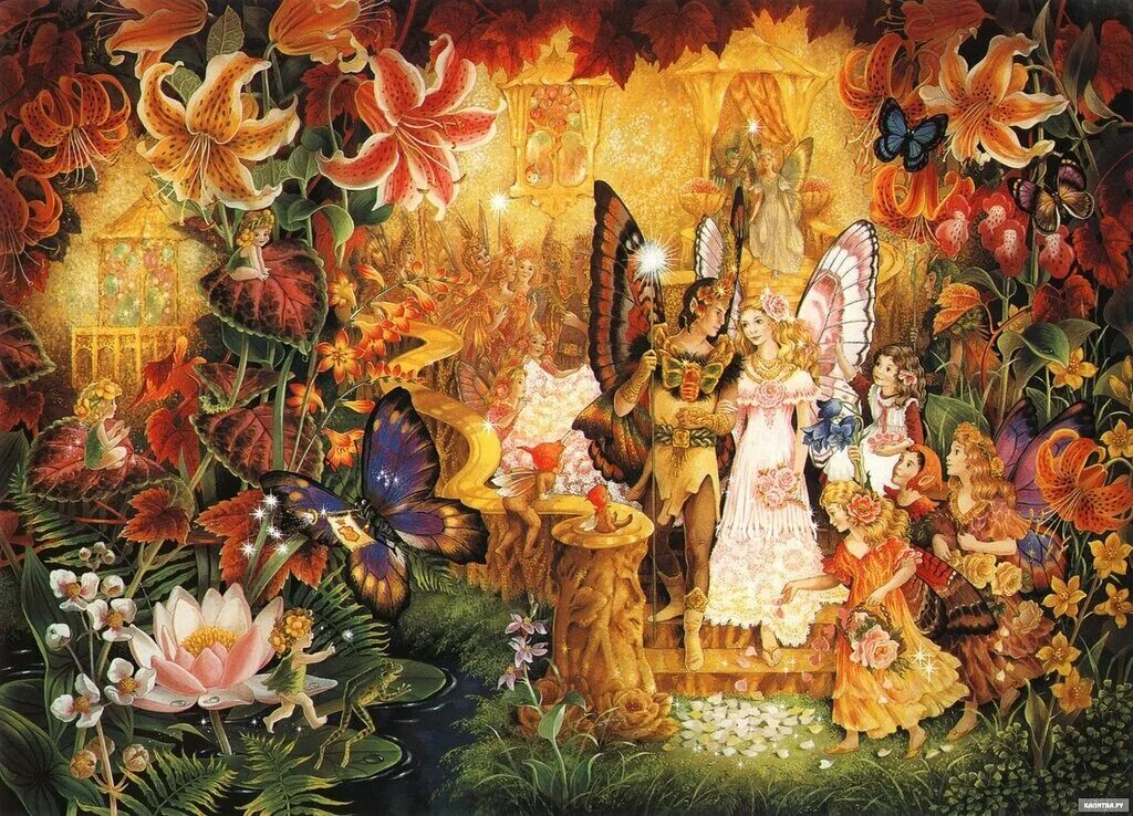 Сказочный мир для детей. Сказочный дал. Тридевятое царство замок. Мир сказок. Пейзаж 2к.