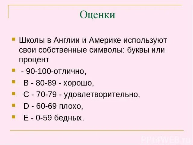 Система оценок в Америке в школе. Система оценок в Англии в школе. Оценки в школах США. Оценки в Англии в школе.