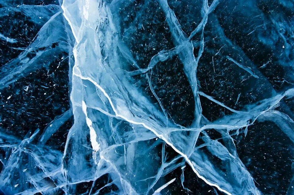 Эффект заморозки. Трещины на льду. Треснутый лед. Фактура льда. Ледяные трещины.