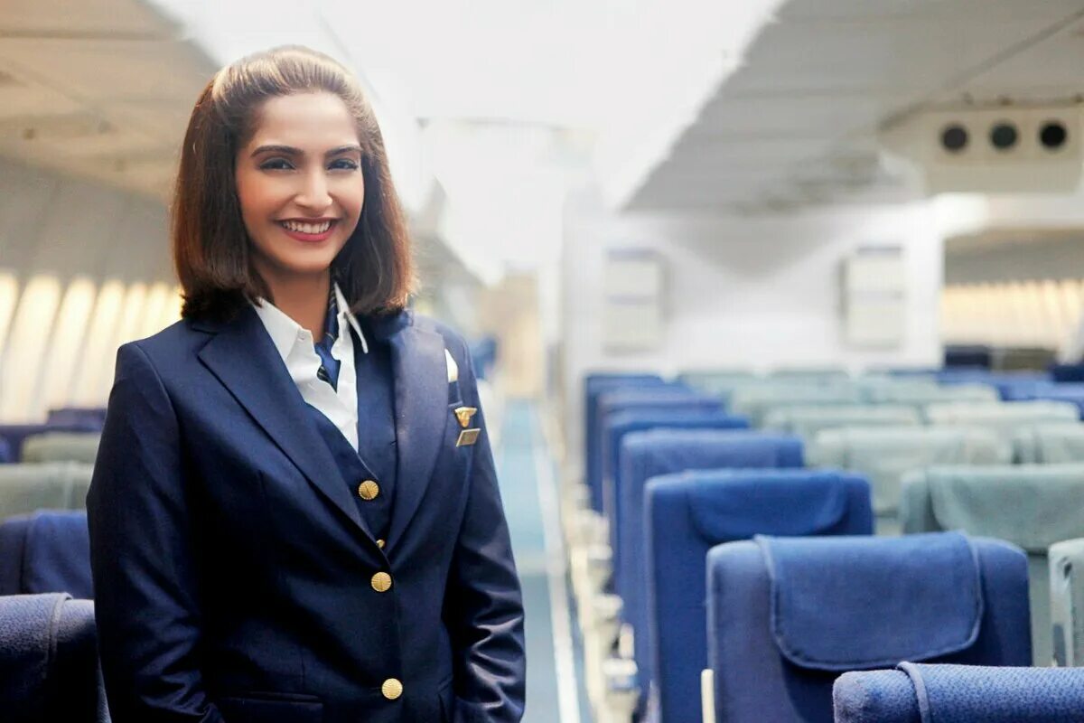 Neerja Bhanot. Нирджа Бханот стюардесса.