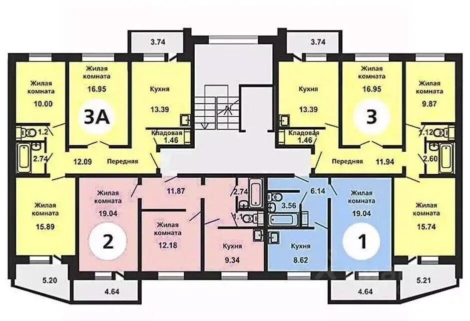 Сколько квартир в кирове. План типового этажа. План первого и типового этажа. Планировка 9 этажного дома. Планировка подъезда.