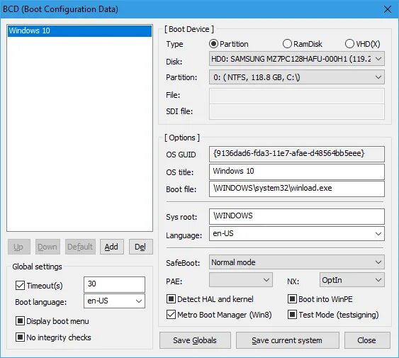 Bcd editor. Visual bcd editor. bcd editor windows 10. bootice bcdedit. bootice.
