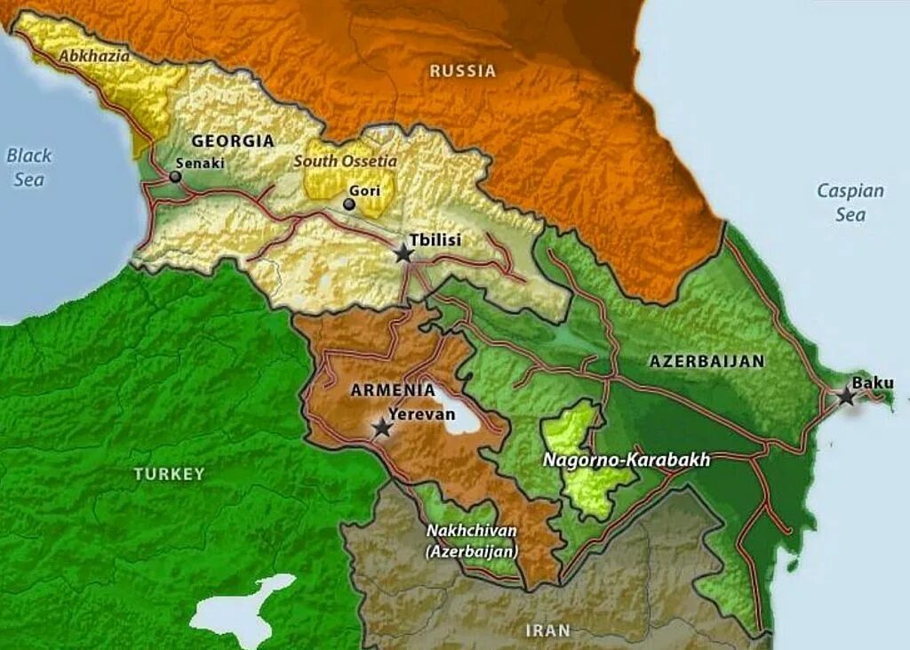 Иран закавказье. Грузия Армения Азербайджан Турция на карте. Карта Армении Азербайджана Грузии Турции и Ирана. Карта Турции Армении и Азербайджана. Карта Иран Азербайджан Армения Турция.