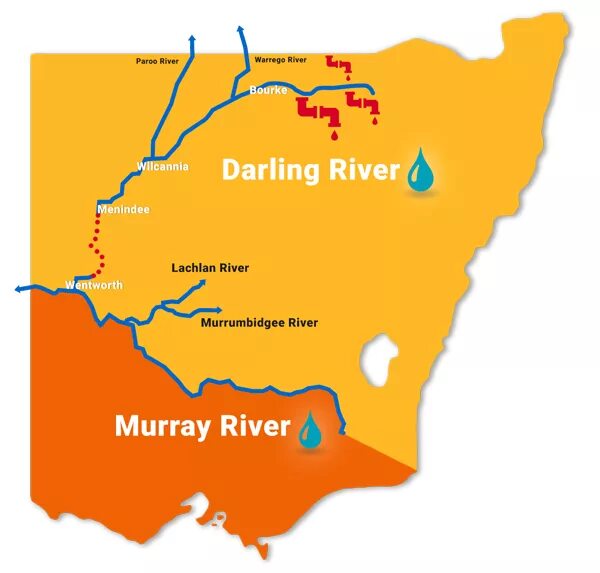 Дарлинг приток. Реки Муррей и Дарлинг на карте Австралии. Реки Муррей и Дарлинг на карте. Река Муррей на КРТ Дарлинг. Бассейн реки Муррей.