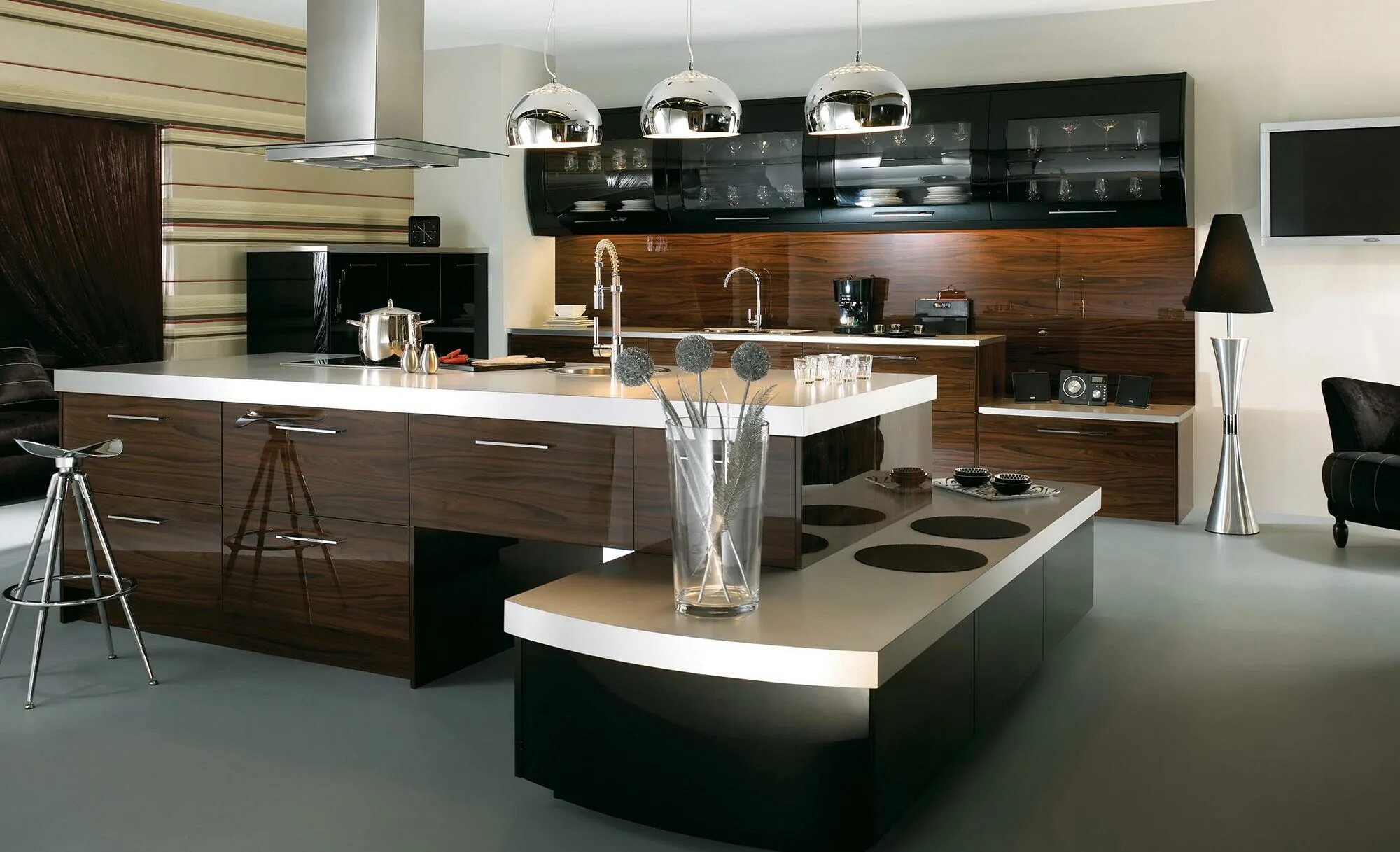 Современные кухни. Кухни стильные современные. Современный кухонный интерьер. Кухни в стиле Модерн.