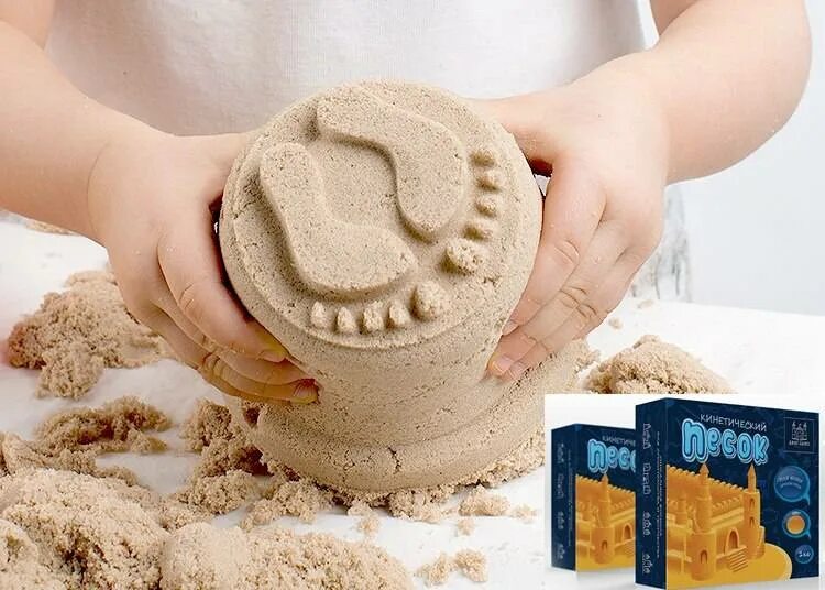 Лепим песком. Кинетический песок для детей. Игрушки для кинетического песка. Игры с кинетическим песком. Постройки из кинетического песка.