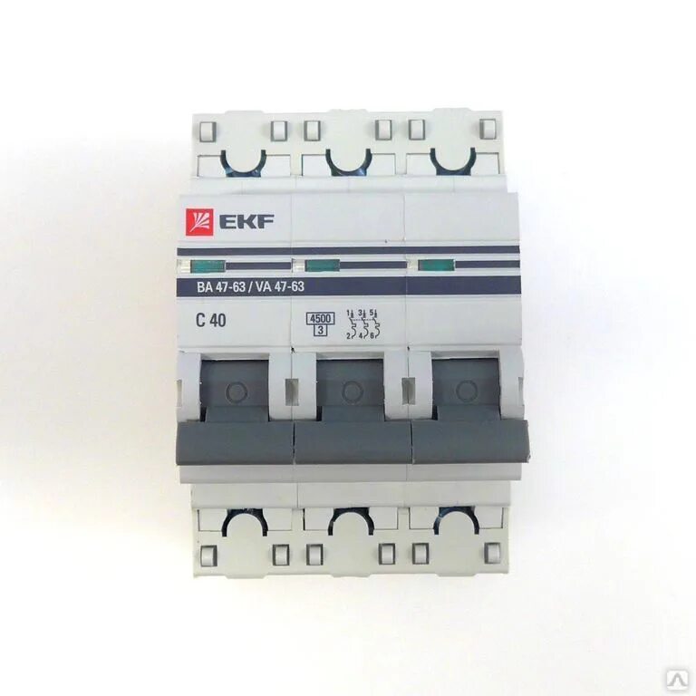 Автоматический выключатель ЭКФ ва 47-63 3п 40а (с) proxima. Автоматический выключатель EKF ва 47-63. Автомат EKF mcb4763-3-25в-Pro. Автоматический выключатель EKF 63a. Выключатель автоматический ва 63 16а