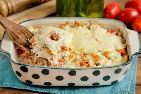 Рис с сыром в духовке рецепт