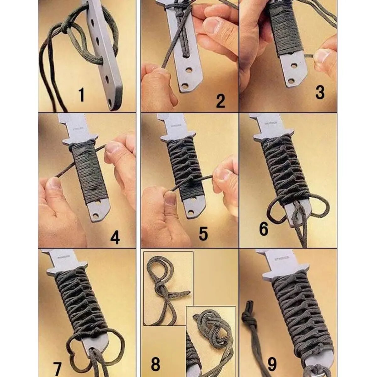 Как правильно наматывать шнур. Шнуровая Оплетка рукояти ножа. Паракорд плетение темляка. Плетение паракорда рукоятки ножа. Паракорд Оплетка рукояти.