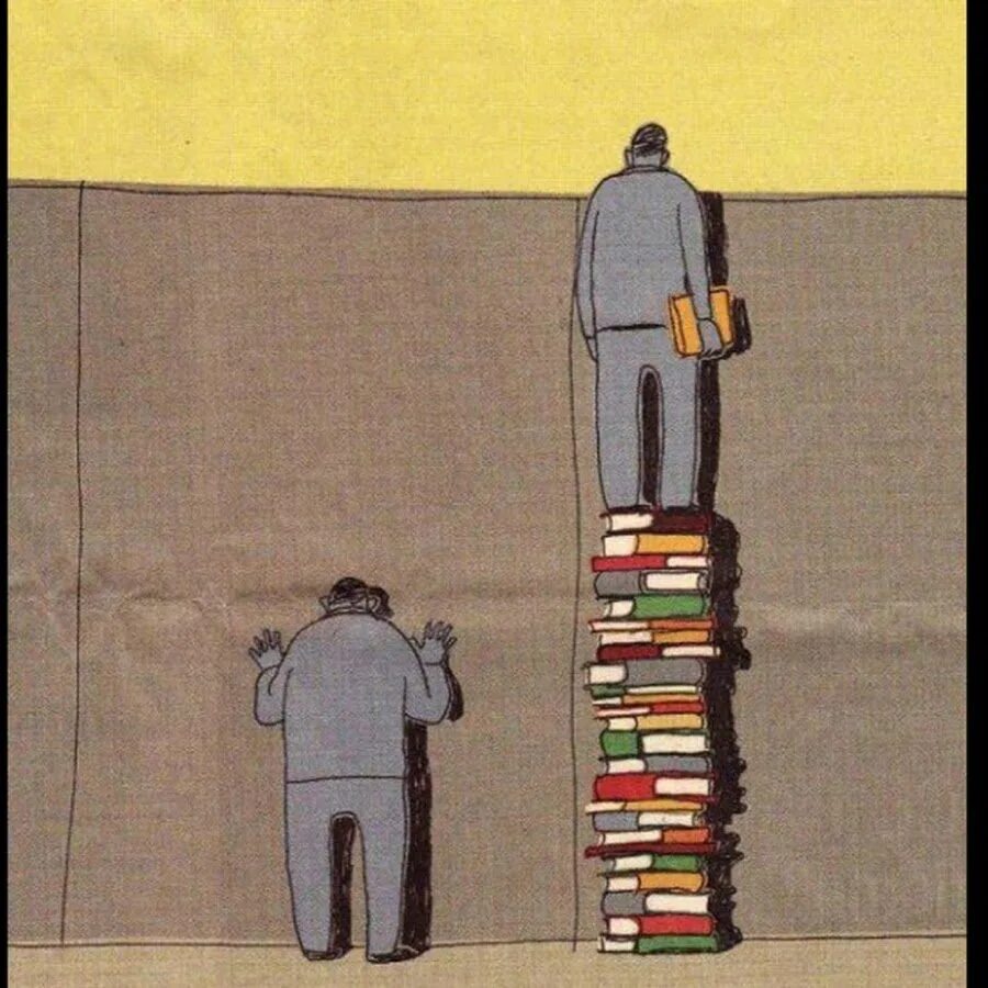 You can see many books in the
