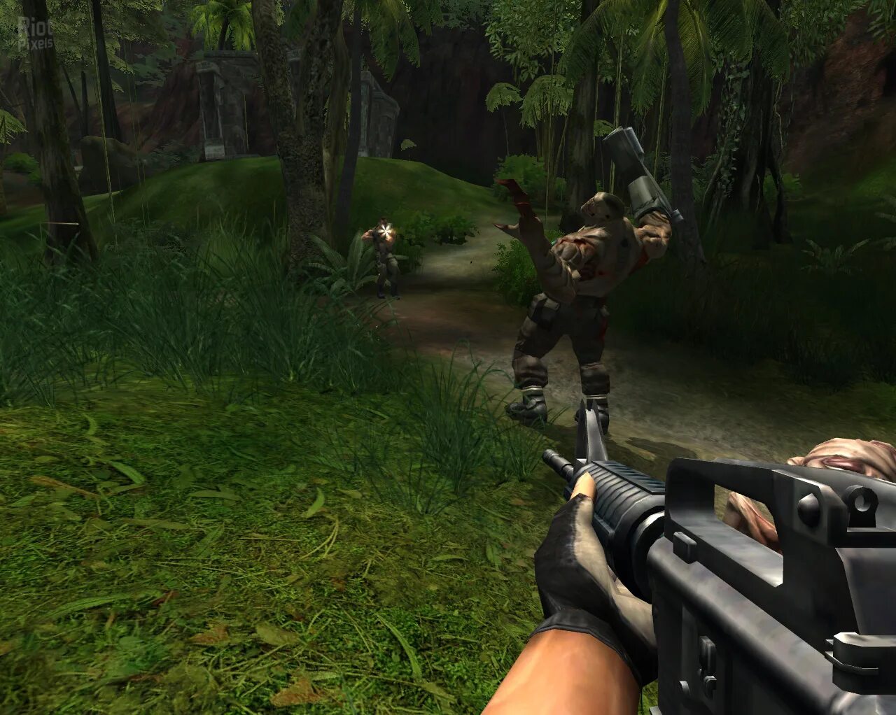 Фар край зоне. Игра far Cry 1. Far Cry 2004. Far Cry игра 2004.