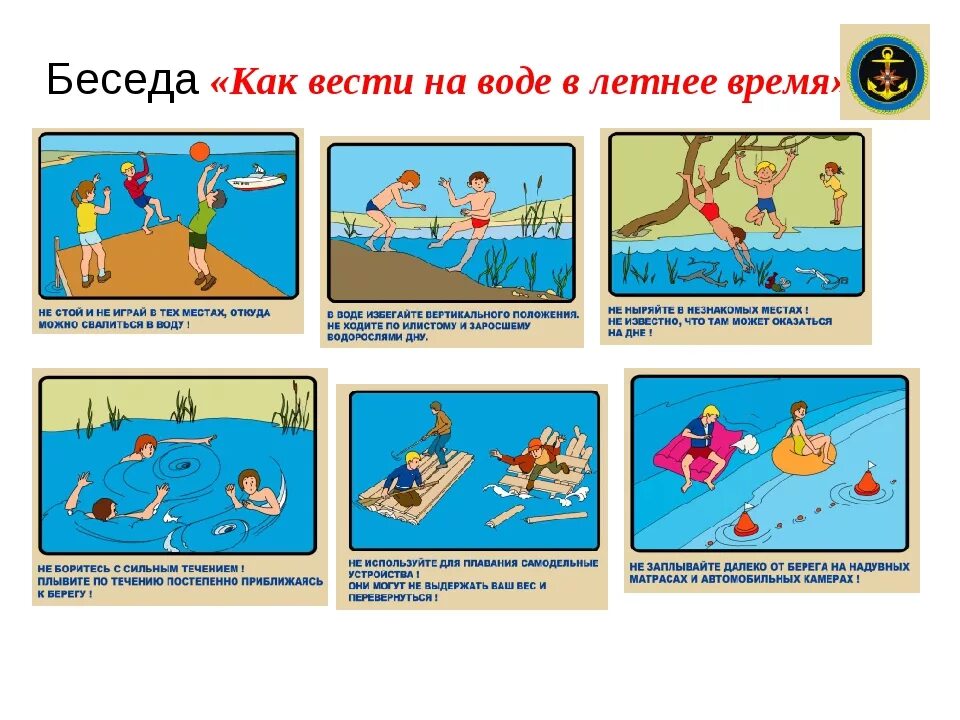 Безопасность на воде. Правила безопасности на воде. Беседа безопасность на воде. Правила безопасности на воде для детей.