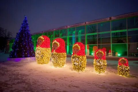 Новогодние уличные фигуры