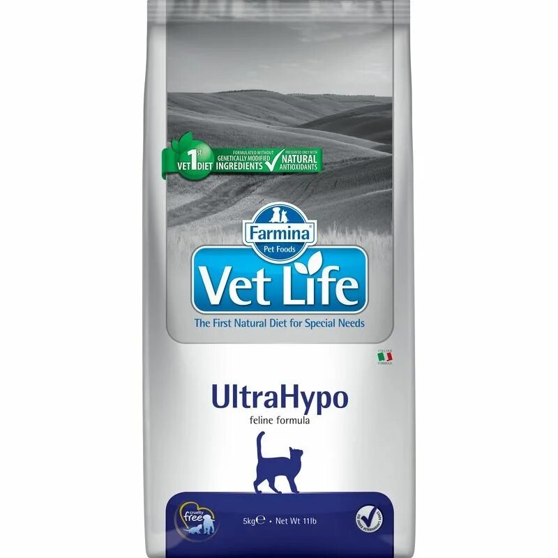 Фармина 5 кг для кошек купить. Фармина корм для кошек vet Life. Farmina ULTRAHYPO для кошек. Корм Фармина гастро Интестинал для кошек. Vet Life ULTRAHYPO для кошек.