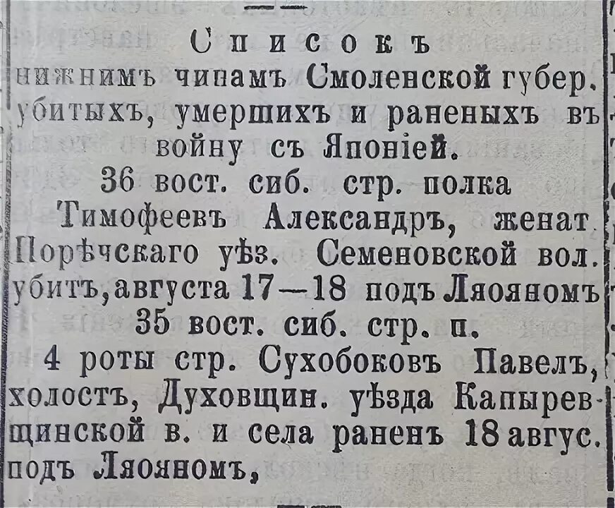 Список нижних чинов. Списки нижних чинов раненых в русско японскую. Список нижних чинов, погибших на Ослябе. Российский медицинский список 1904.