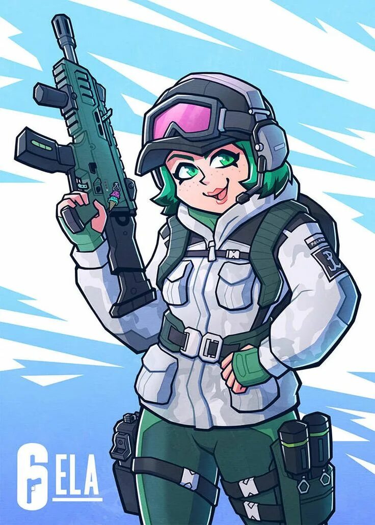 Ela rainbow six. R6s ela 18. Ela goga. Zofia r6. Ela из rainbow six siege.