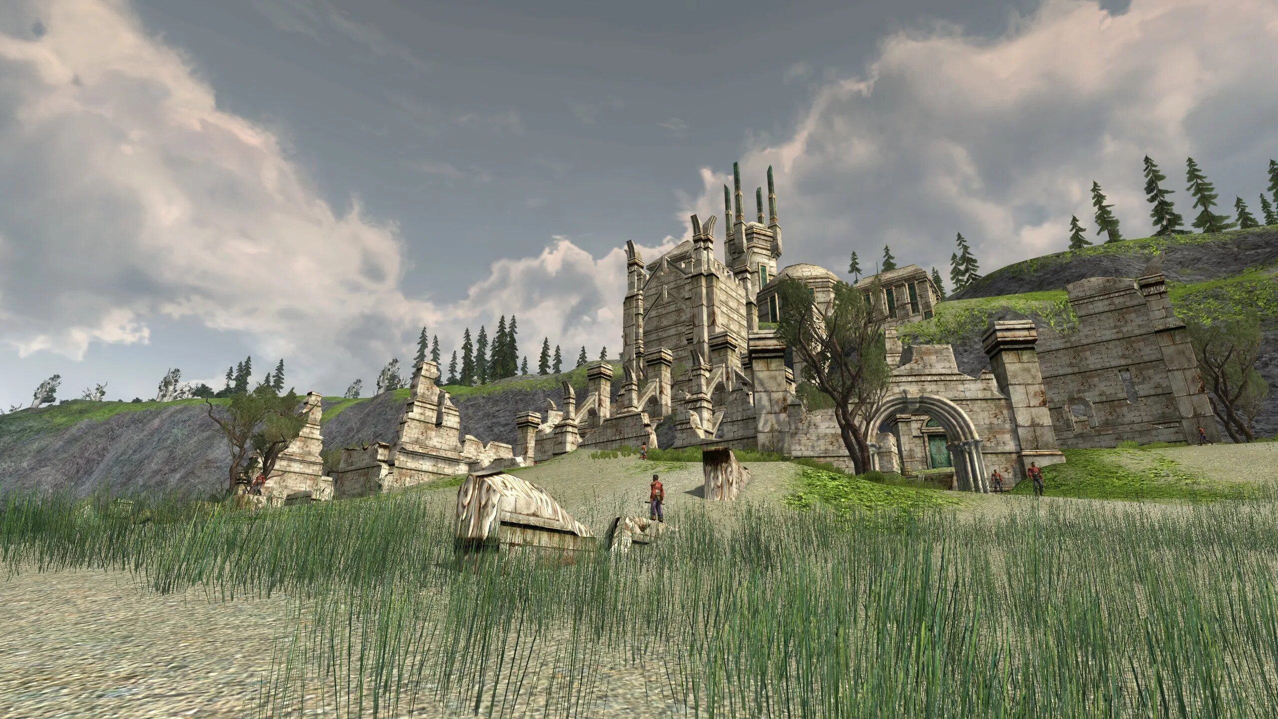 Lotro alpha. Шлаковые холмы в lotro. Lotro эребор. Harlond. Сторожевой шпиль лотро.